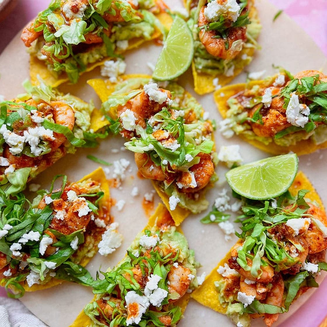Shrimp Tostada