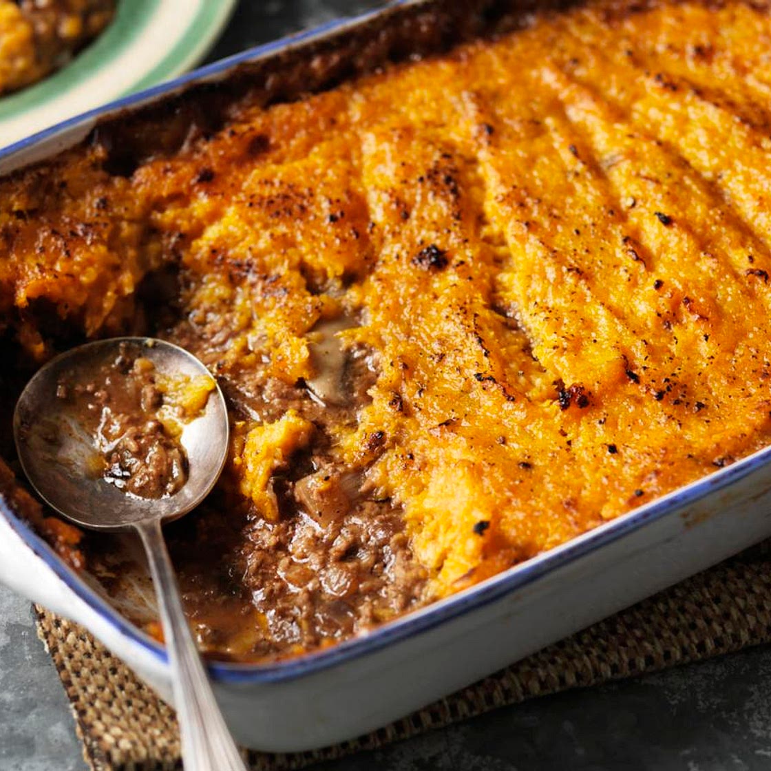 Squash and turkey bake