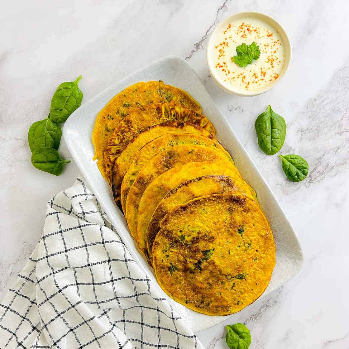 Chickpea Flour Pancakes (Besan Chilla)