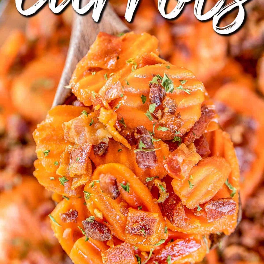 Bacon Smothered Carrots