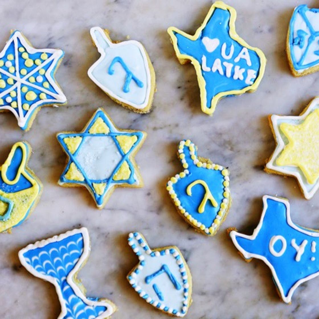 Hanukkah Sugar Cookies