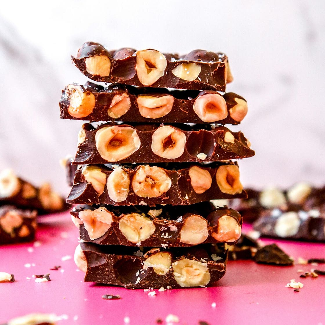 Coffee Hazelnut Chocolate Bars