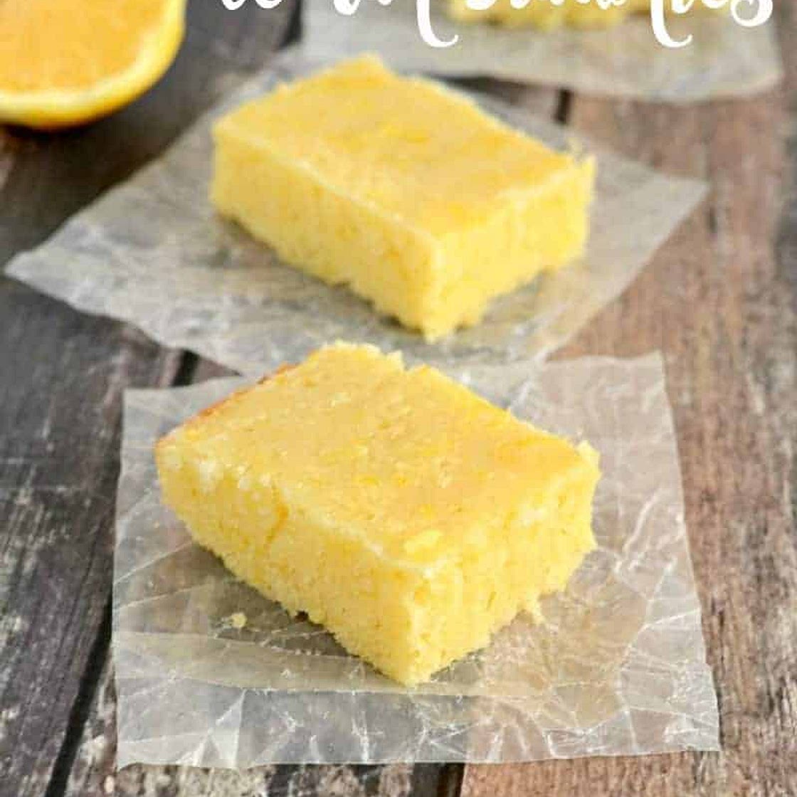 Lemon Brownies