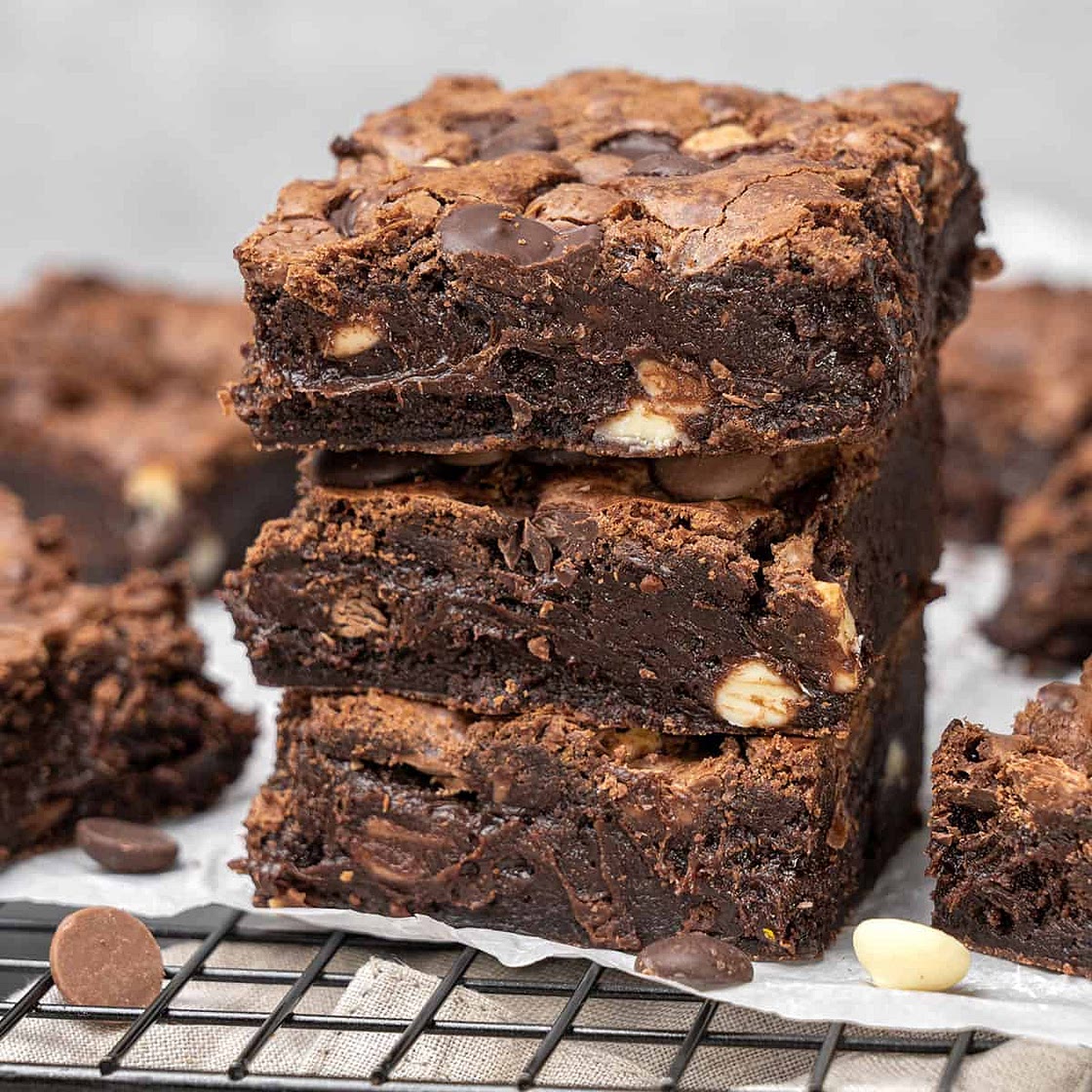 Triple Chocolate Brownies (VIDEO)