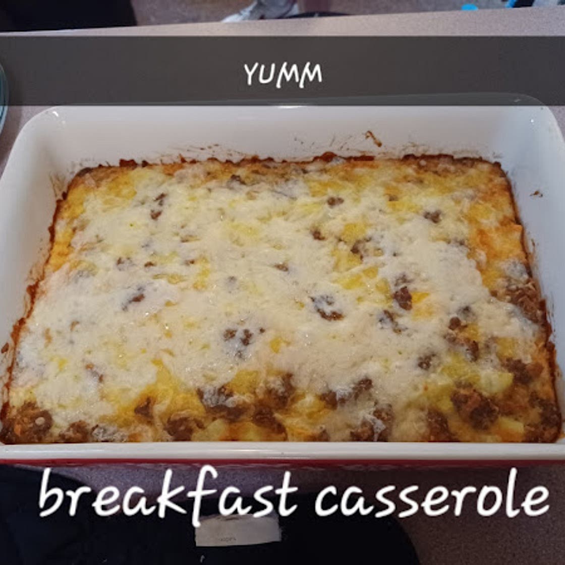 Breakfast casserole