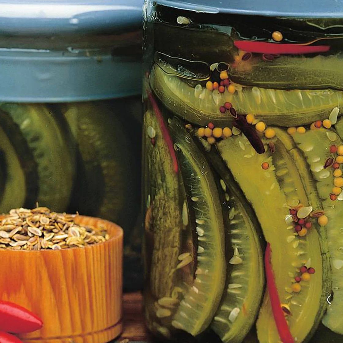 Pickled cucumbers