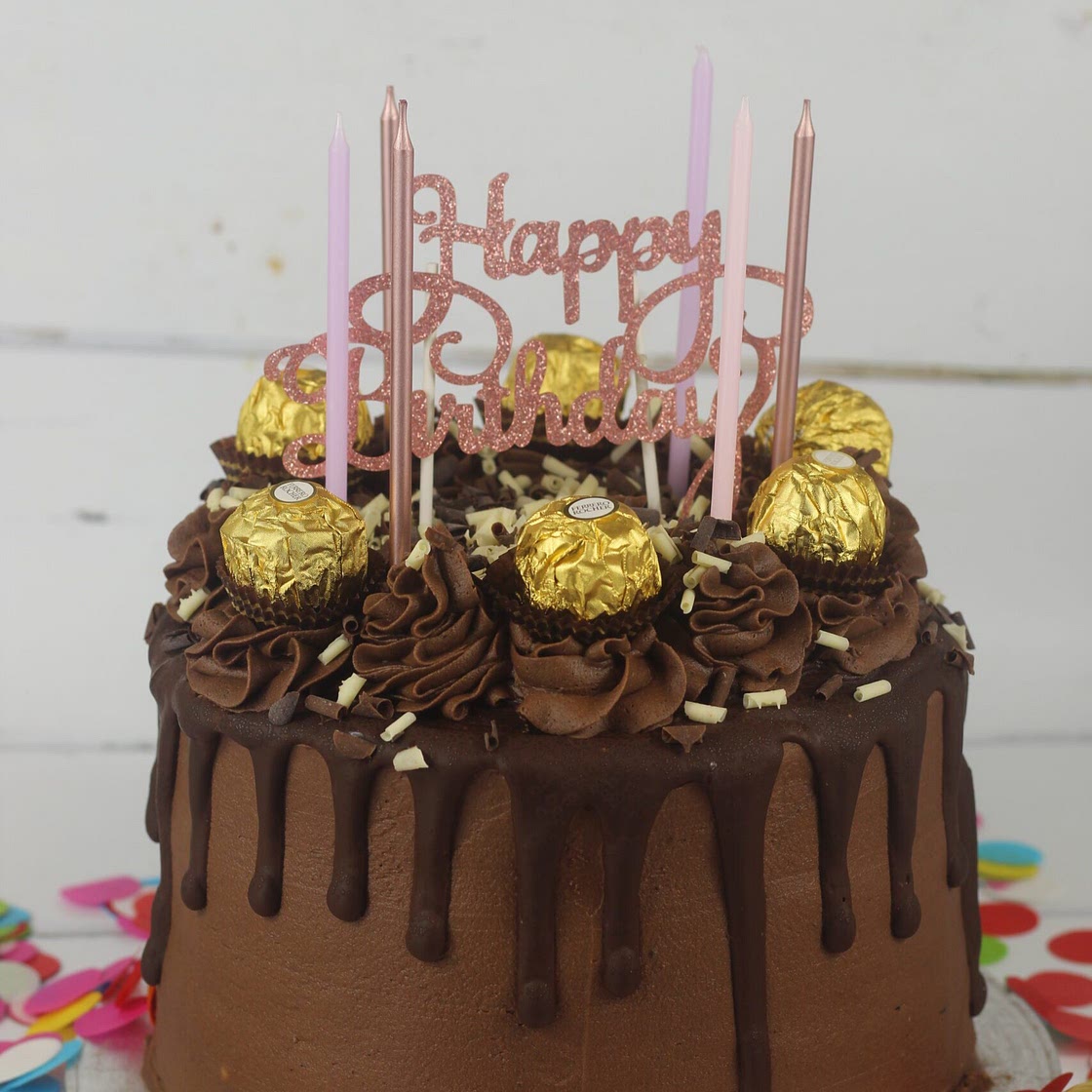 The Ultimate Chocolate Drip Cake