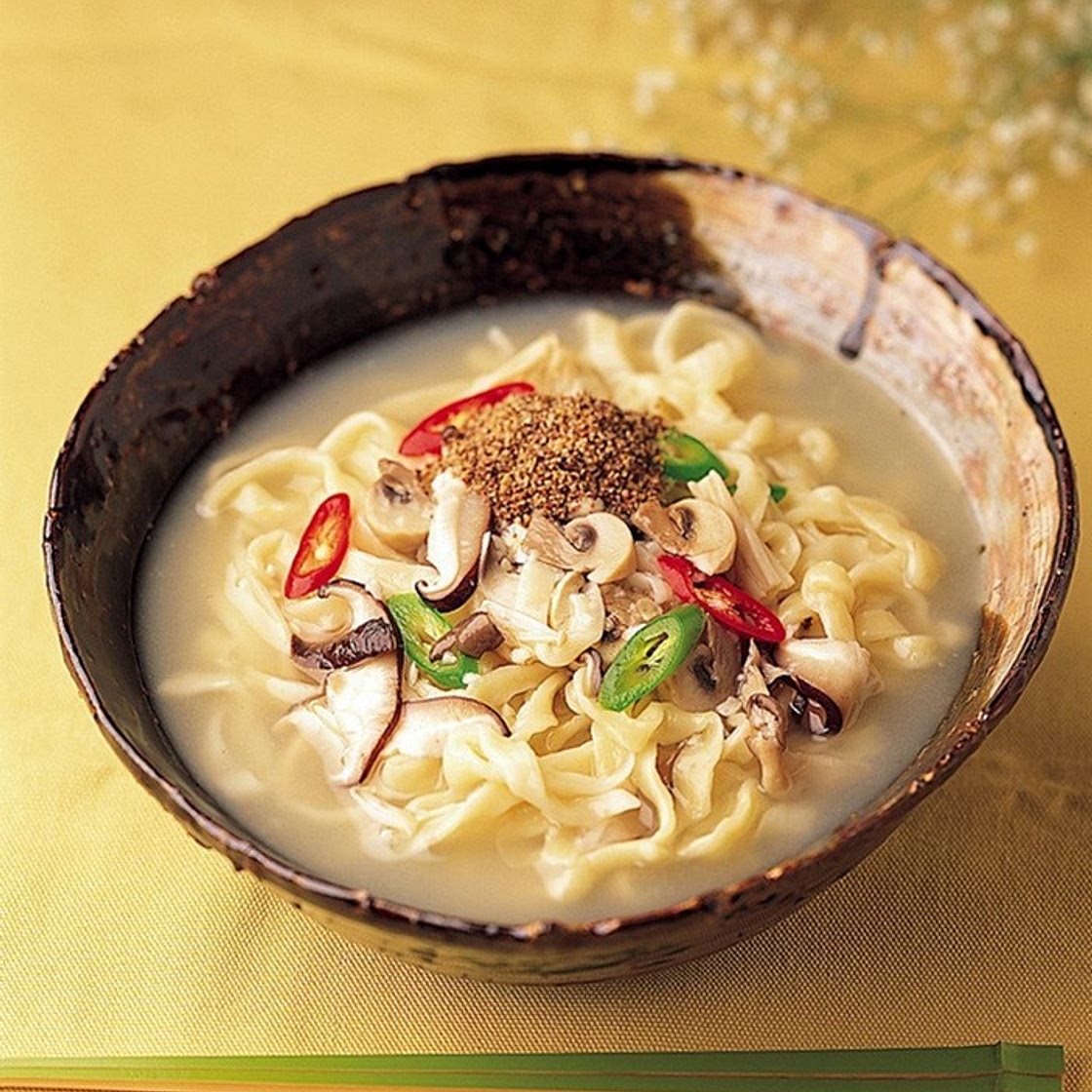 버섯칼국수 만드는 법