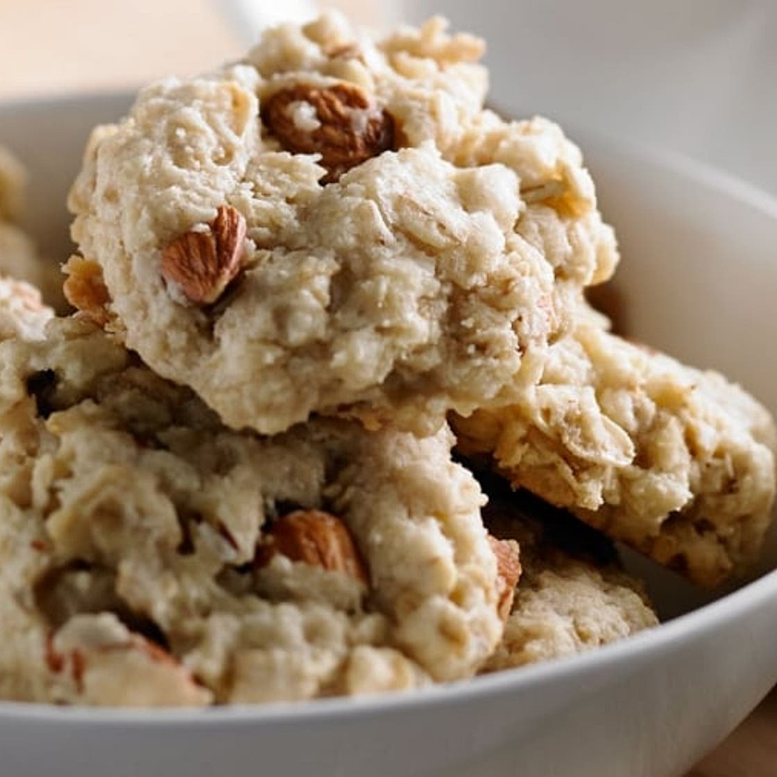 Crispy Almond Coconut Cookies