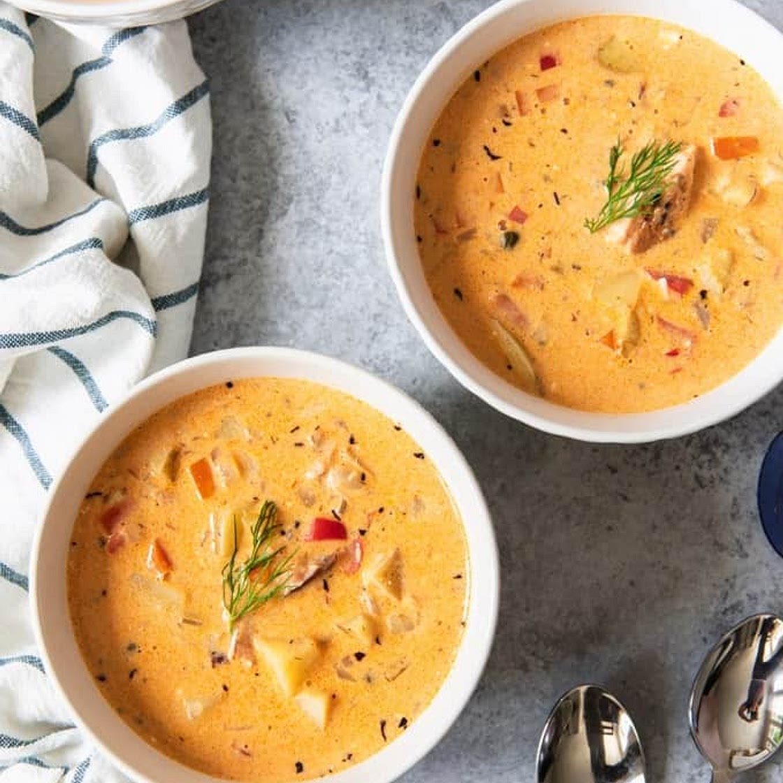 Smoked Salmon Chowder