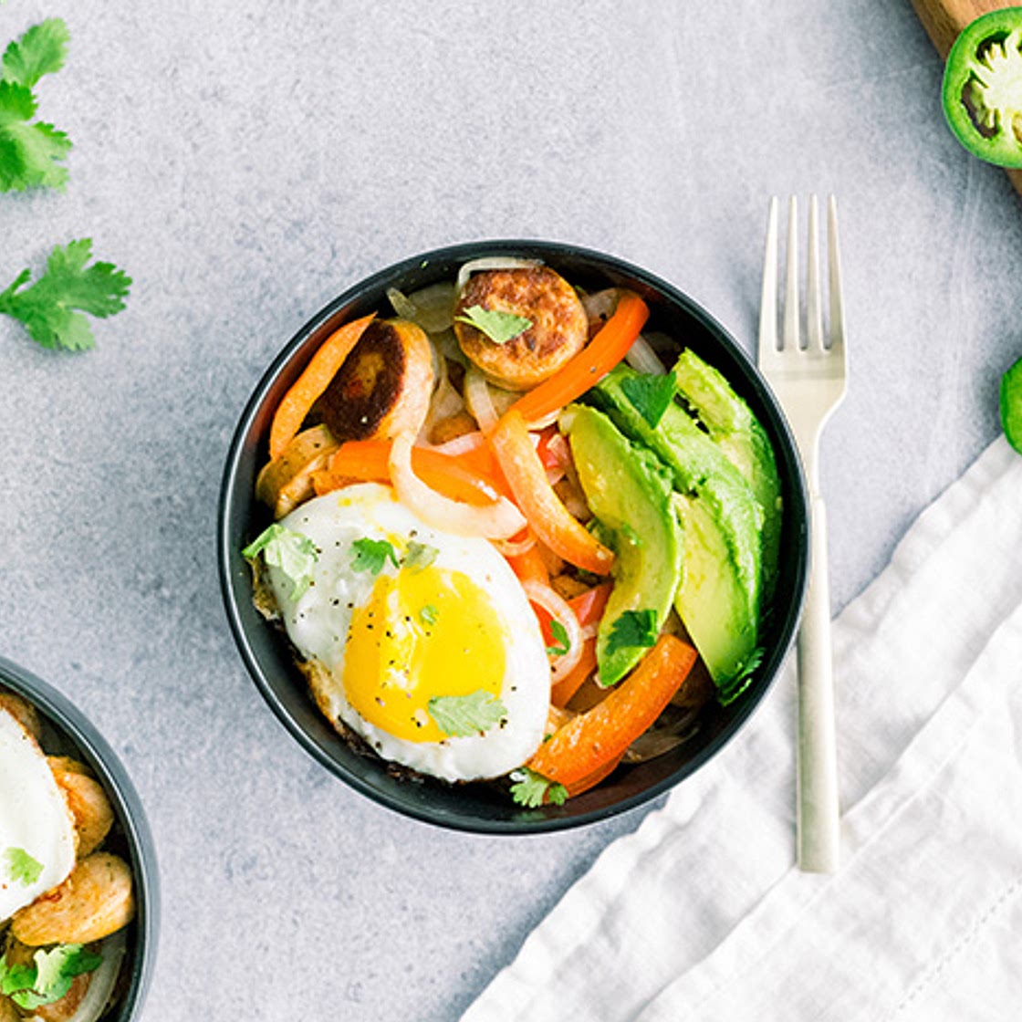 Breakfast Burrito Bowl (PCOS-Friendly)