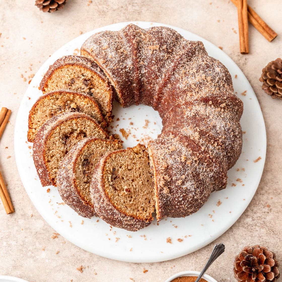 Brown Butter Apple Cider Bundt Cake