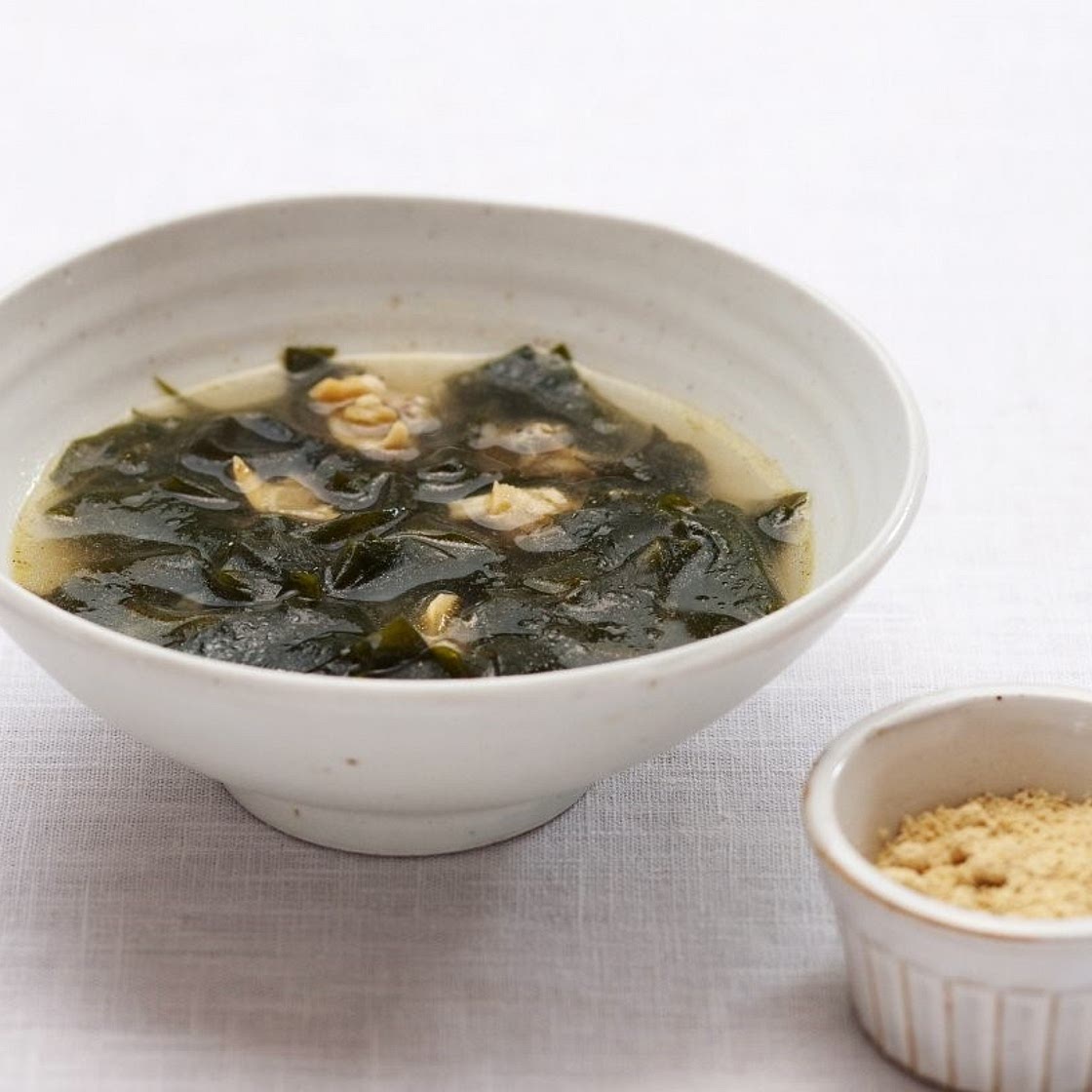 미역국과 들깻가루 만드는 법