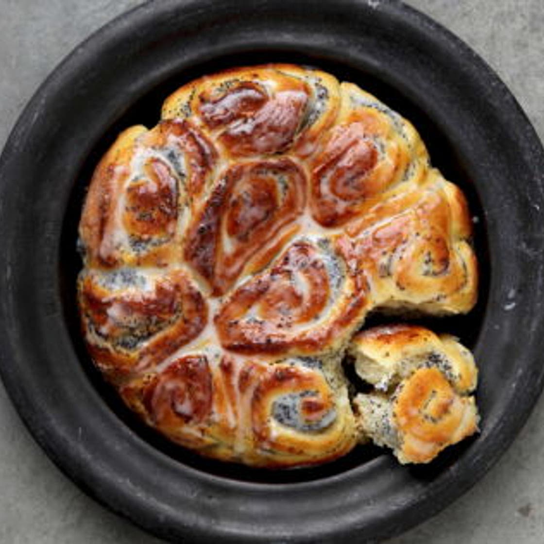 Gâteau chinois aux graine de pavot