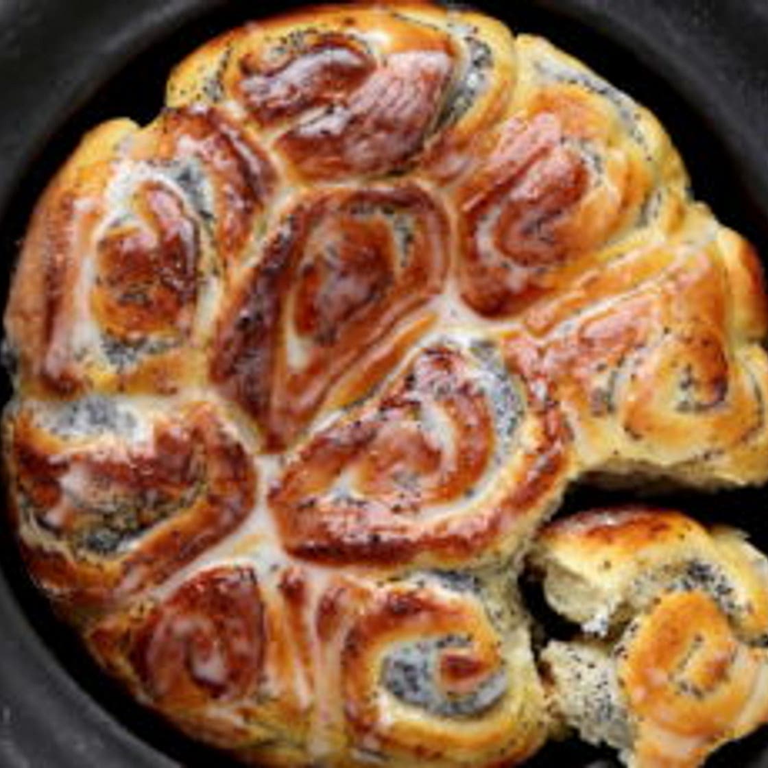 Gâteau chinois aux graine de pavot