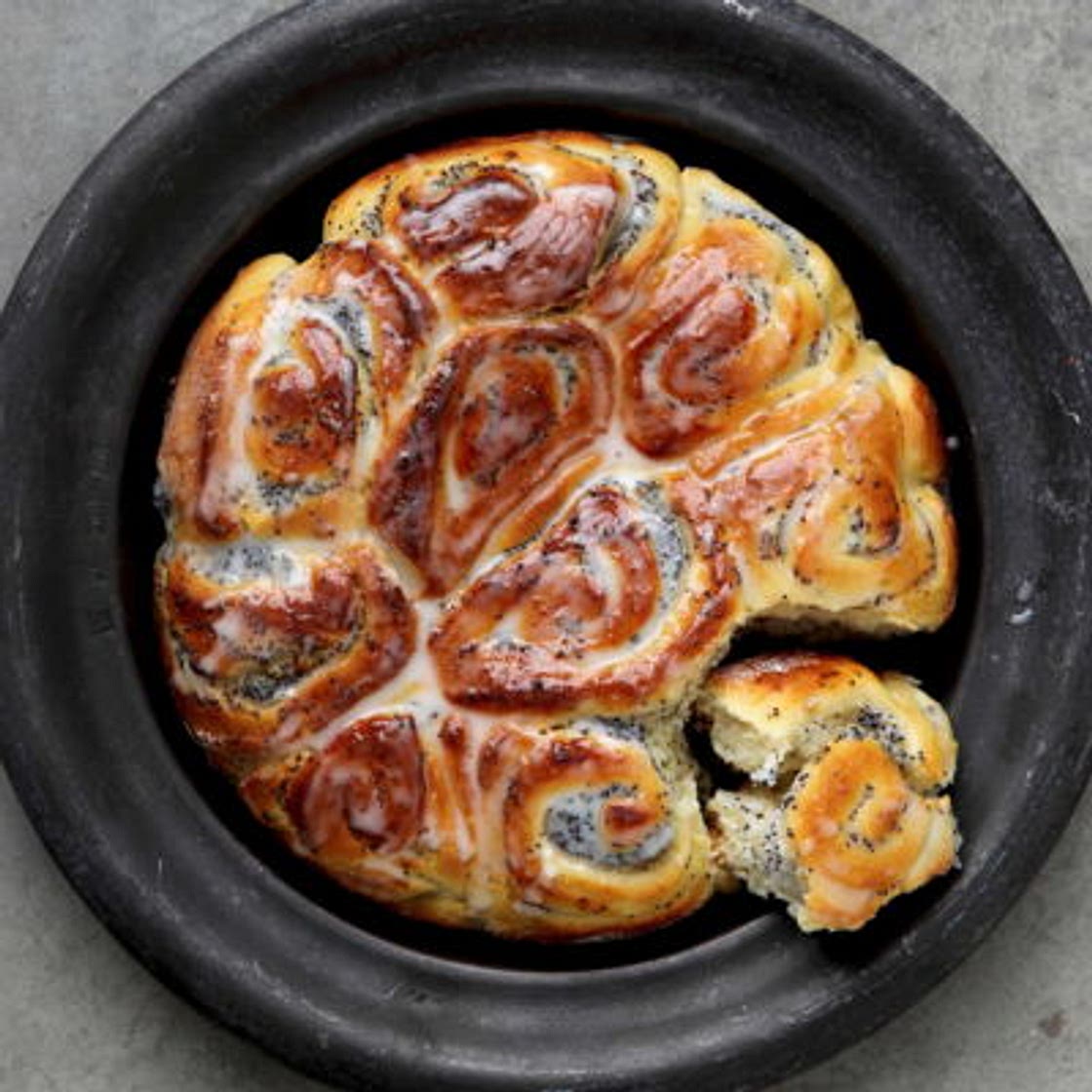 Gâteau chinois aux graine de pavot