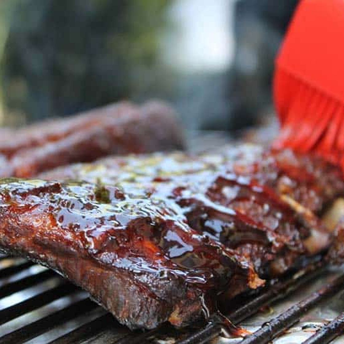 Gas Grilled Baby Back Ribs