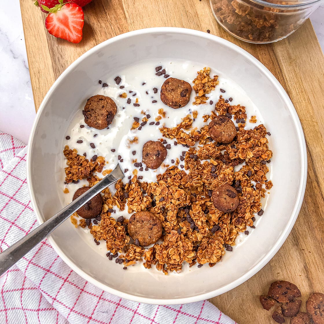 Chocolate Chip Cookie Granola