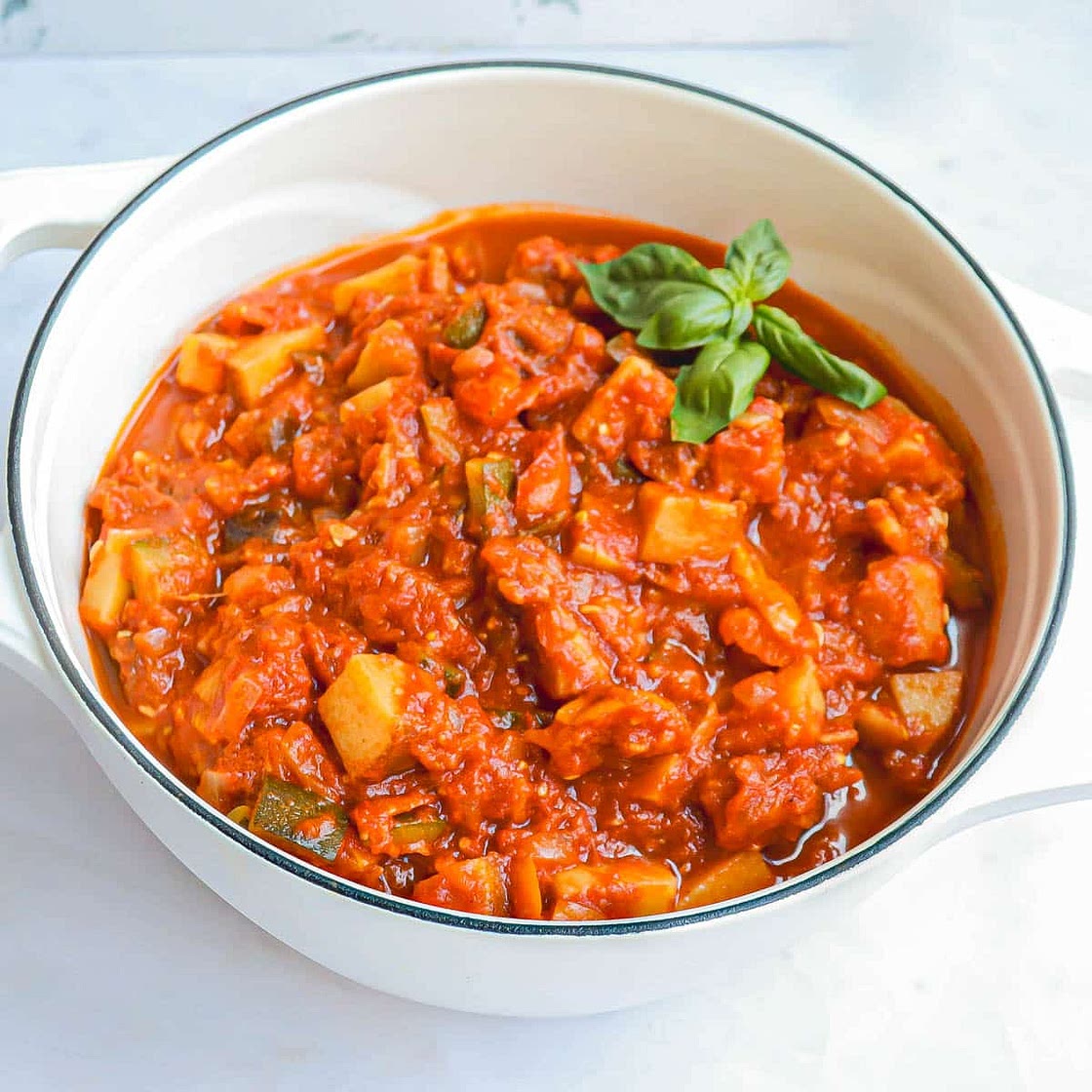 Classic Ciambotta - Hearty Southern Italian Vegetable Stew