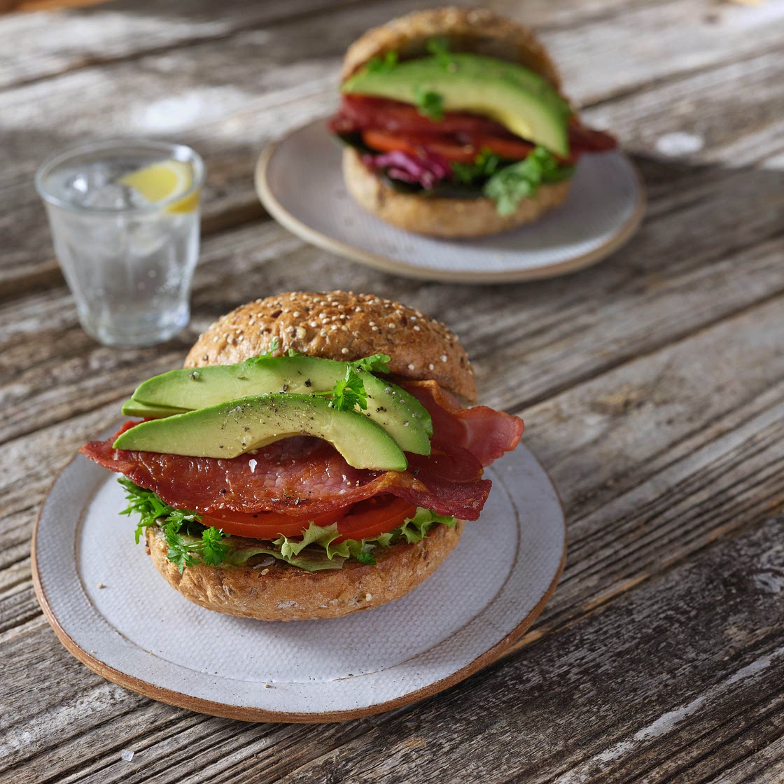 Bacon and Avocado Sandwich