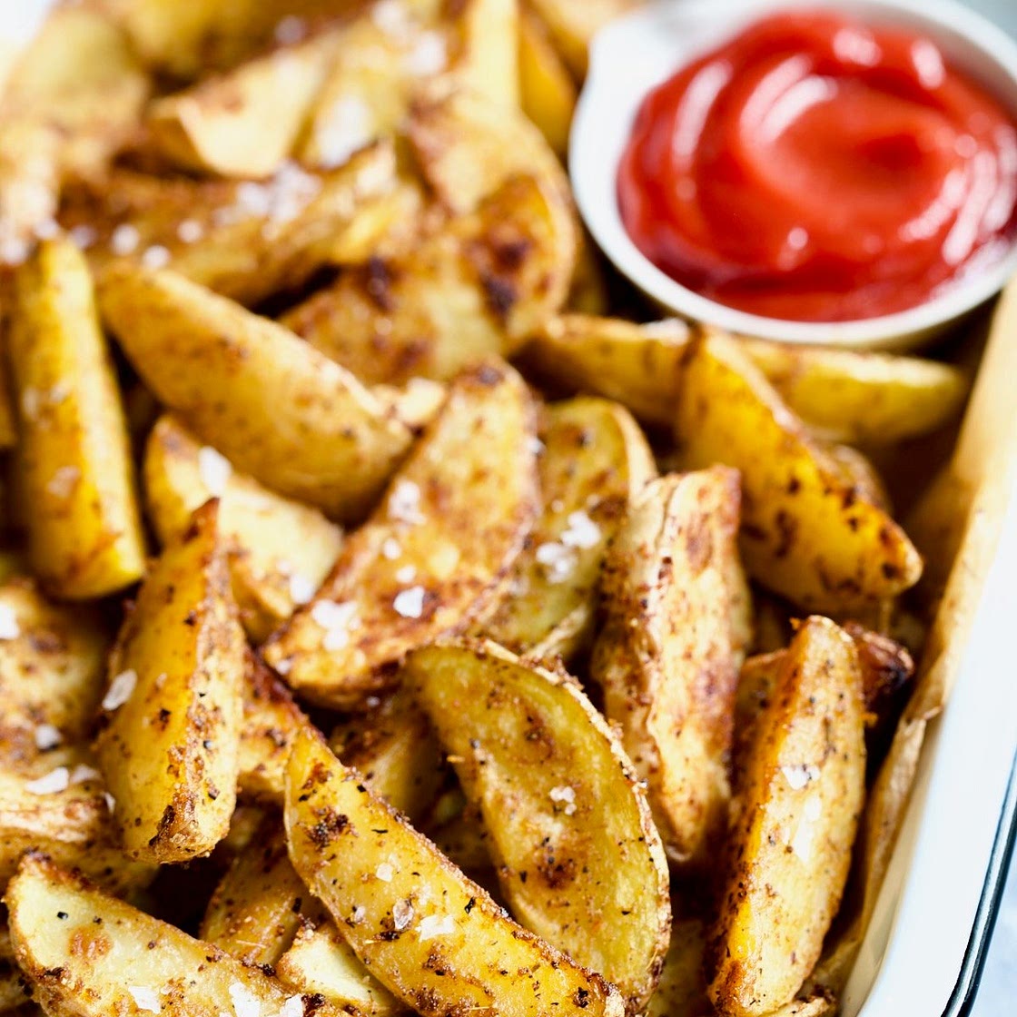 Perfect Roasted Potato Wedges