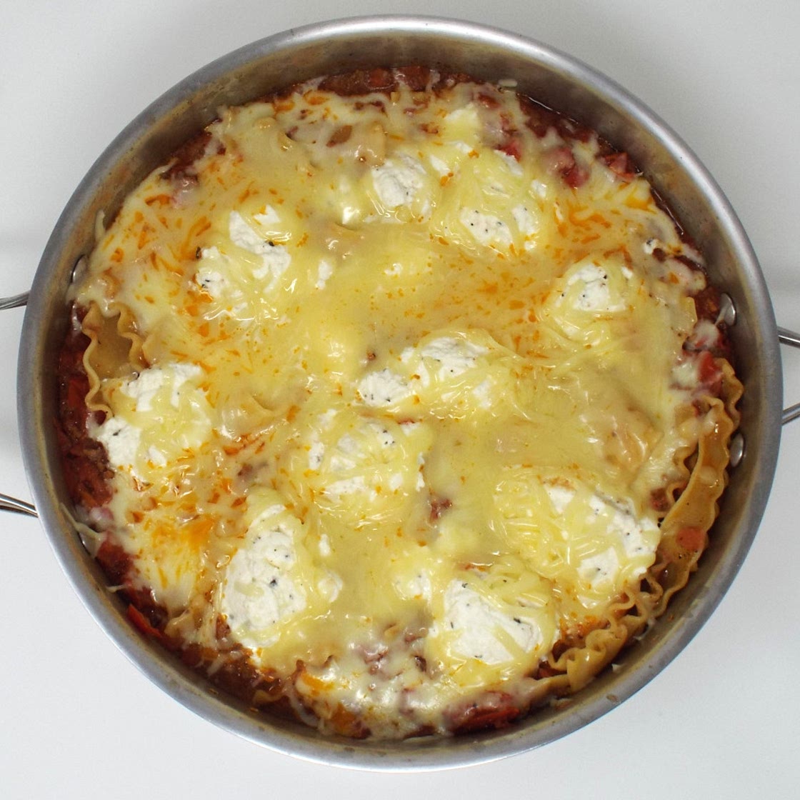 Skillet Beef Lasagna