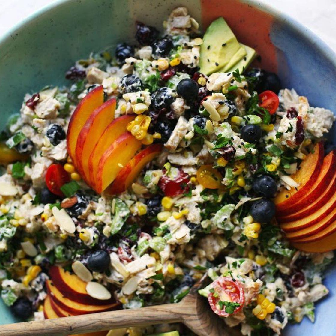 Summer Fruit Chicken Salad