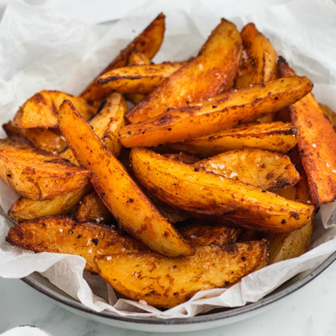 Oven-Crisp Potato Wedges Recipe