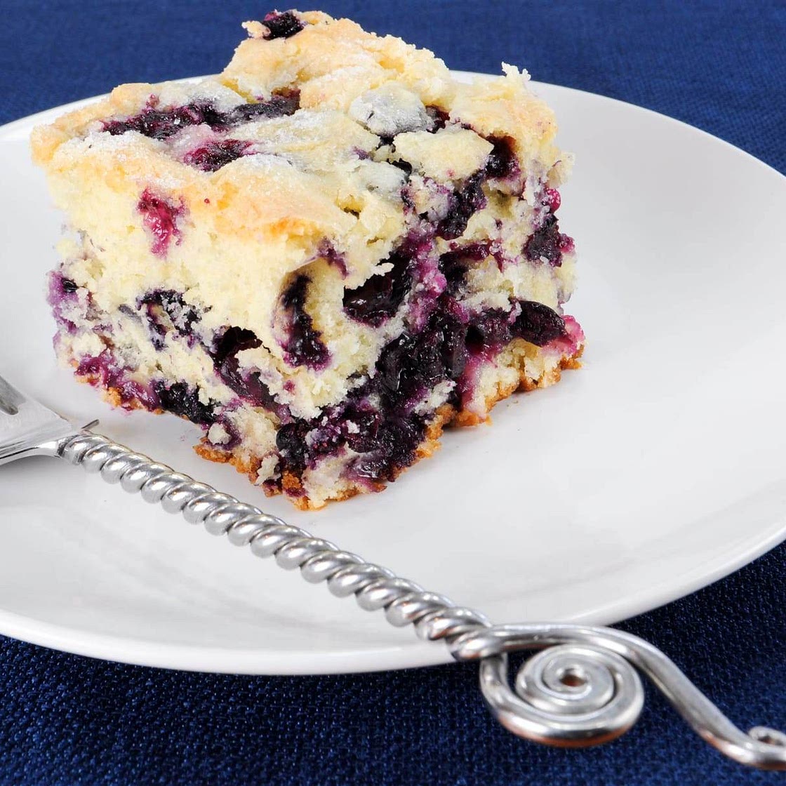 Buttermilk Blueberry Breakfast Cake