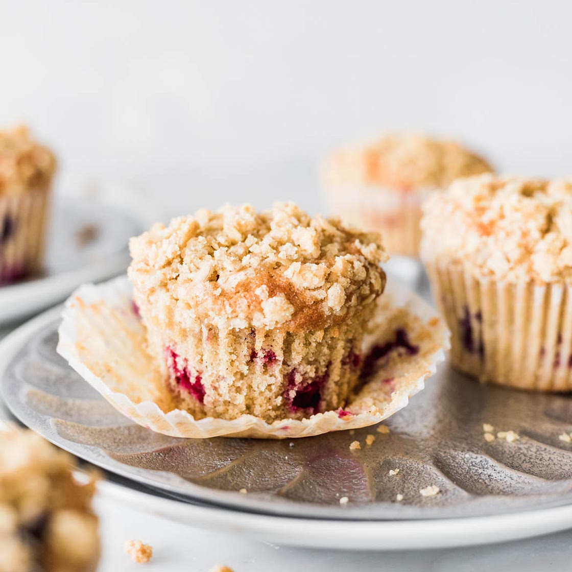 Raspberry and Blueberry Muffins