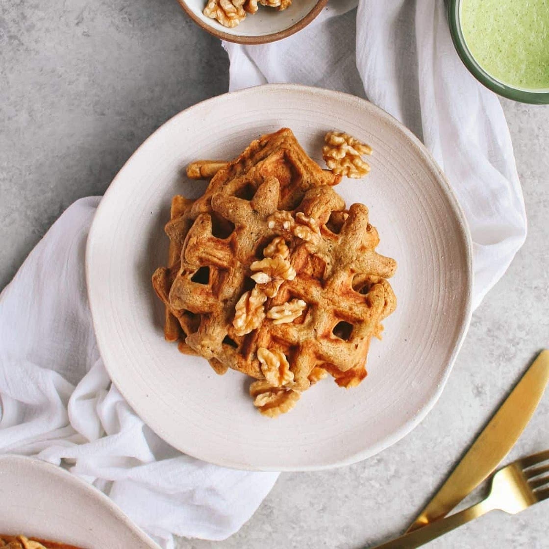 Applesauce Waffles