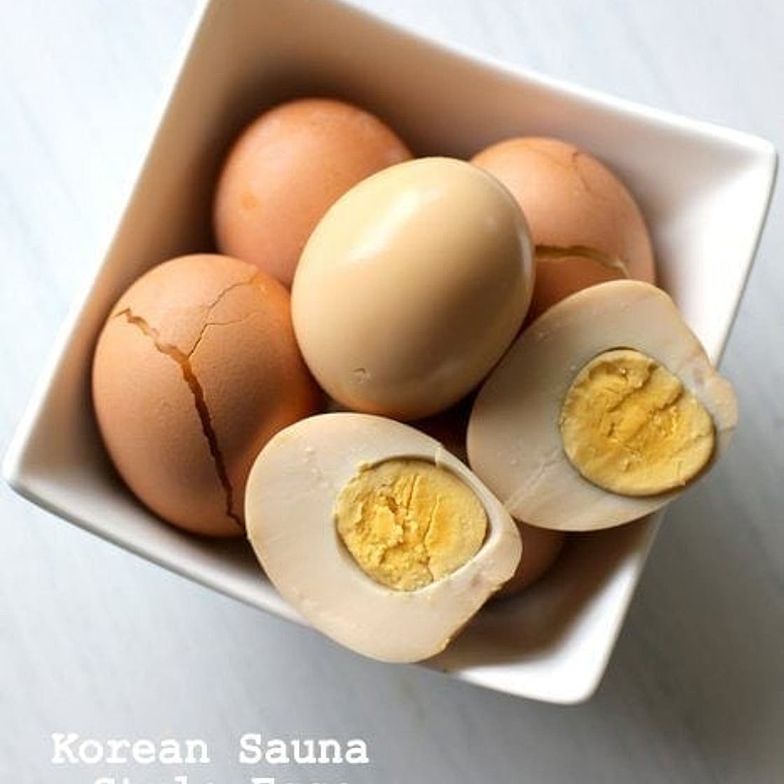 How to Make Korean Sauna Style Eggs