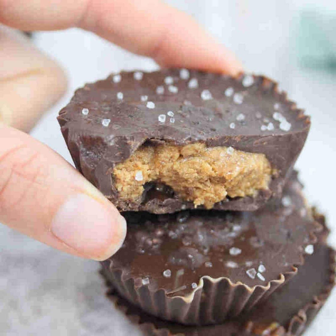 High Protein Almond Butter Cups