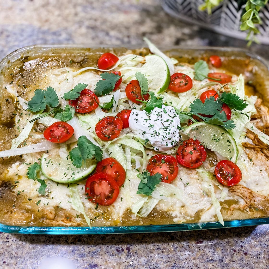 Chicken Enchilada Bake