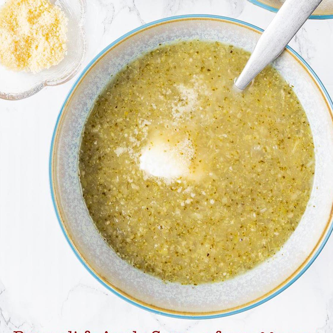 Broccoli and Apple Soup