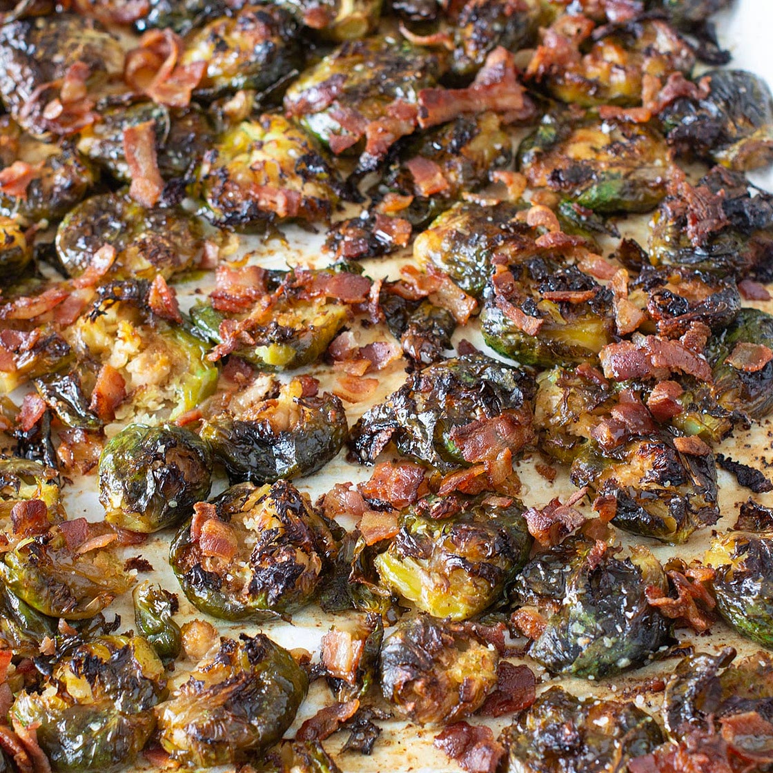 Roasted Brussels Sprouts with Bacon Recipe
