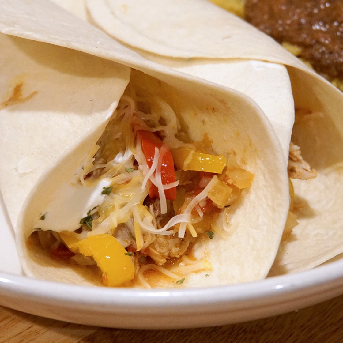 Slow Cooker Chicken Fajitas