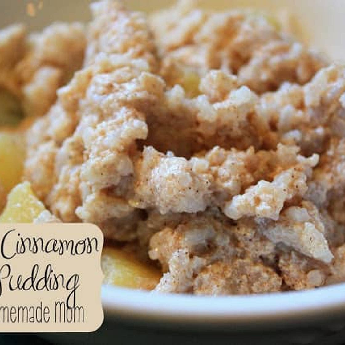 Apple Rice Pudding