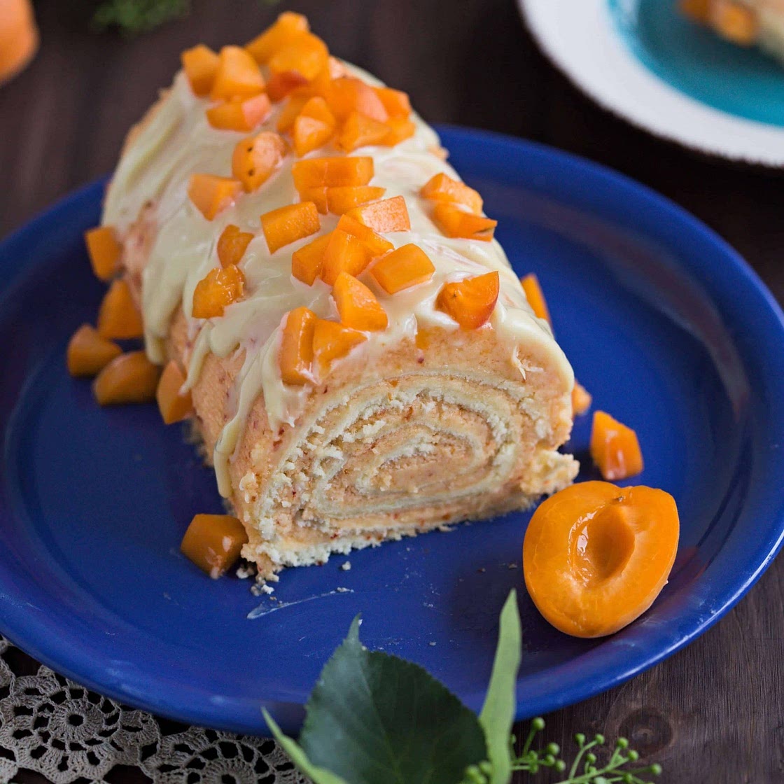 Apricot Cake Roll