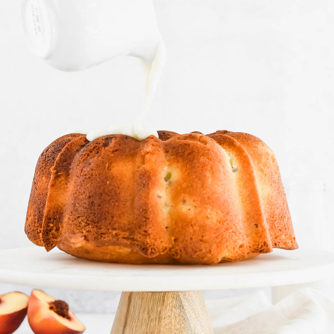 Peach Bundt Cake