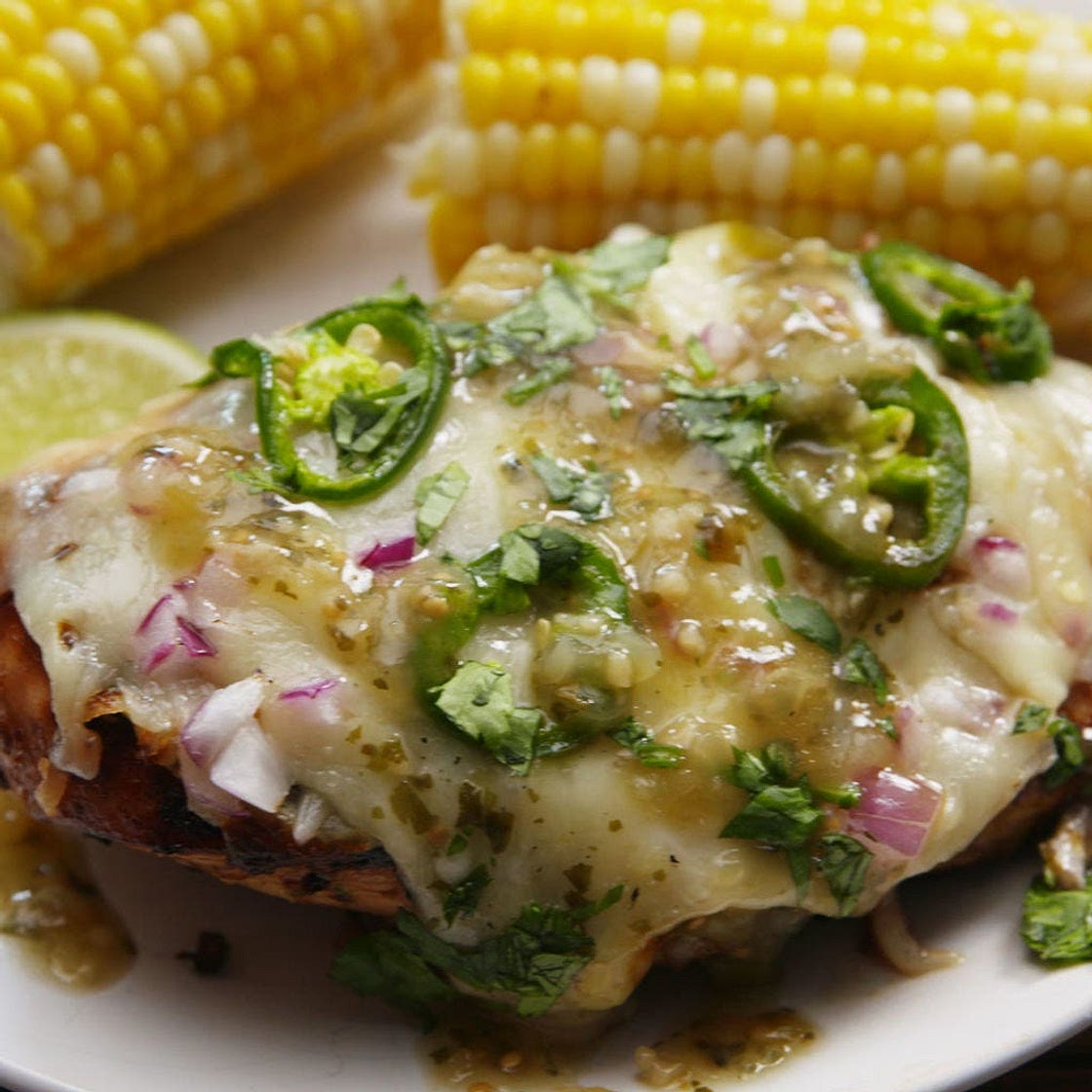 Grilled Salsa Verde Chicken