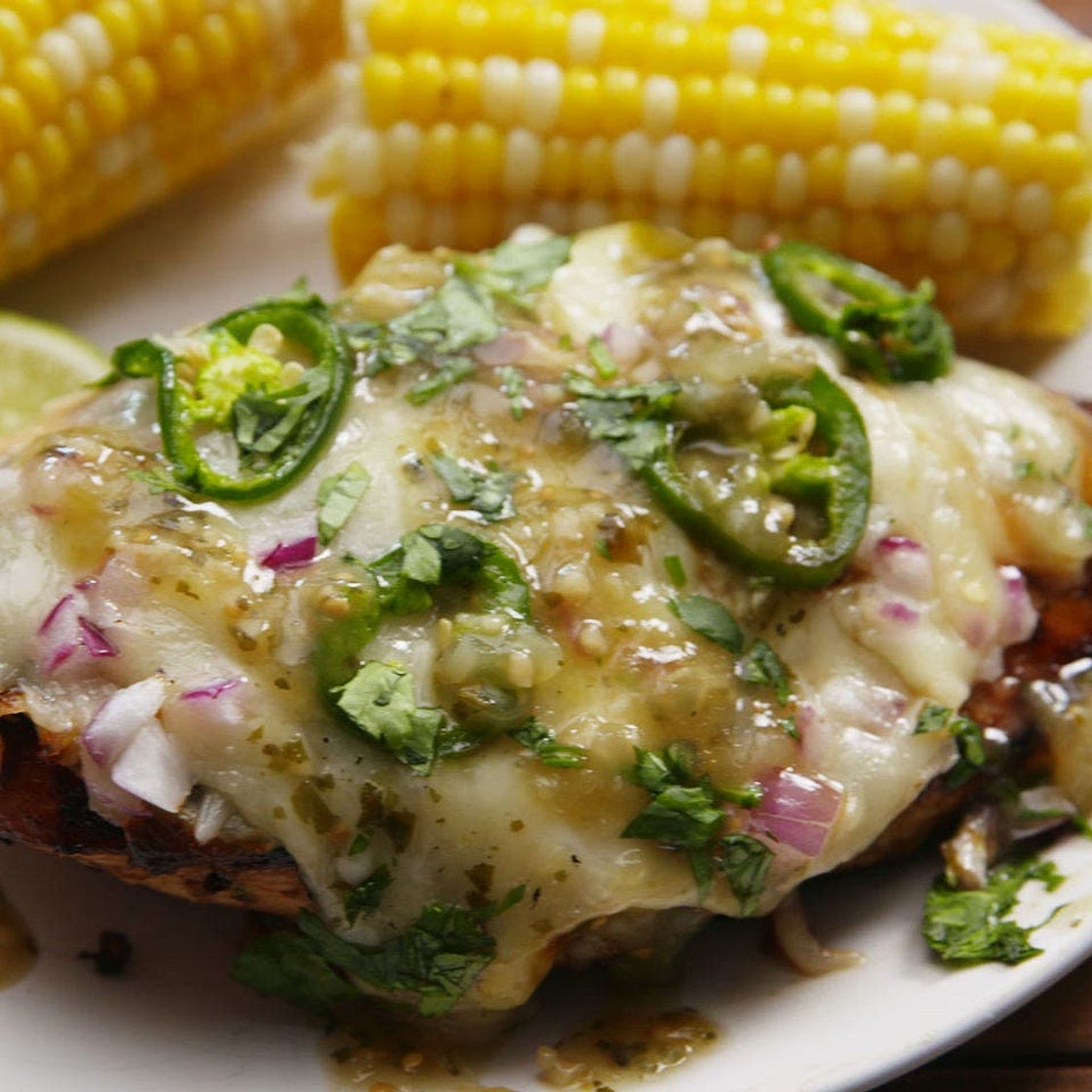 Grilled Salsa Verde Chicken