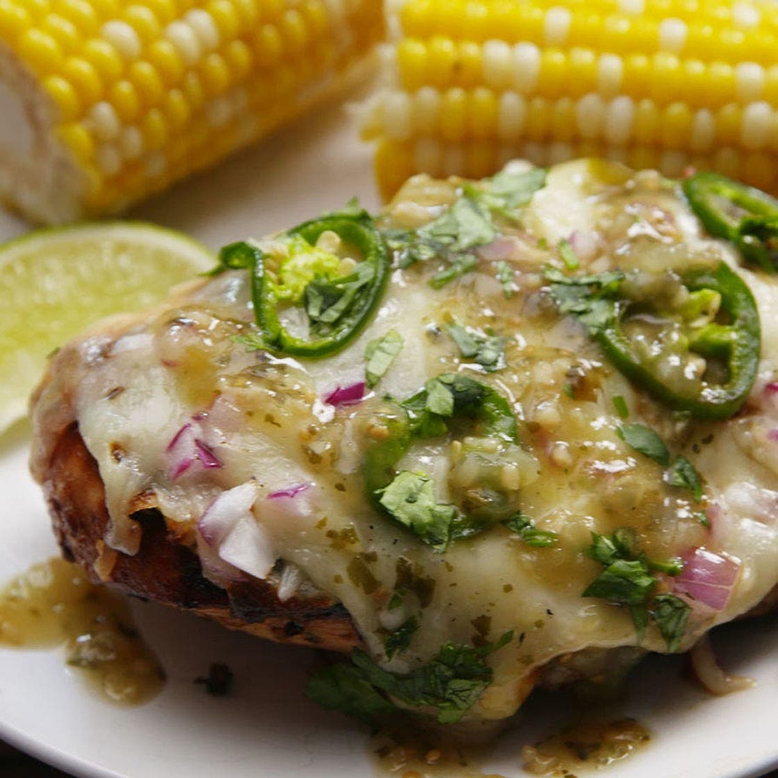 Grilled Salsa Verde Chicken