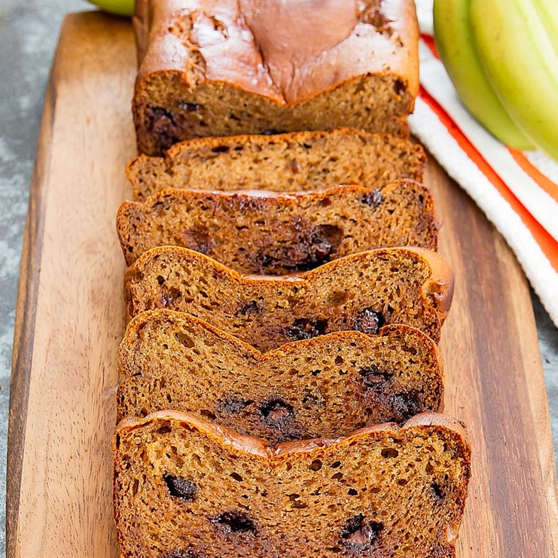 Flourless Peanut Butter Banana Bread