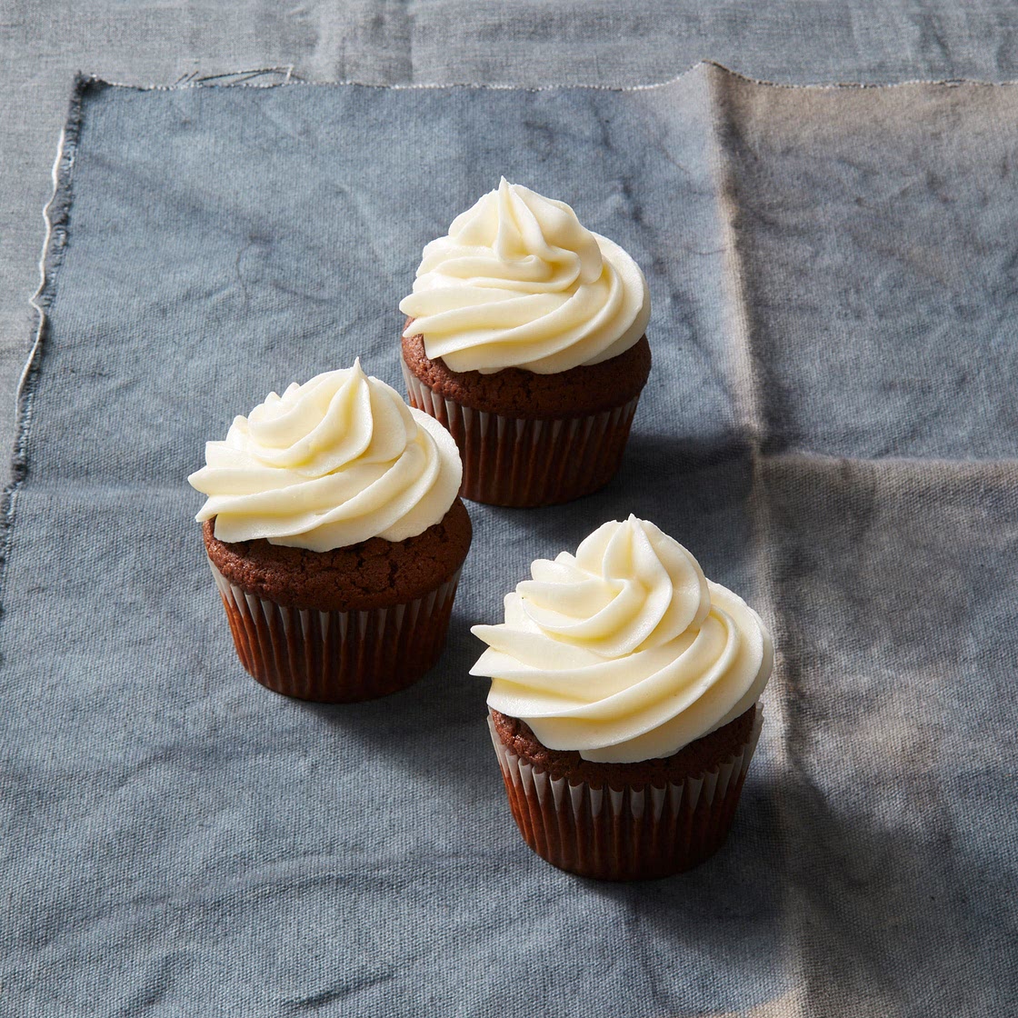 Chocolate-Pecan Cupcakes
