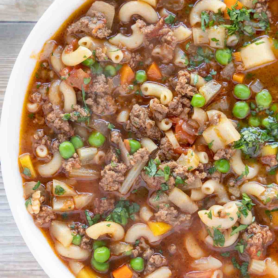 Easy Hamburger Soup