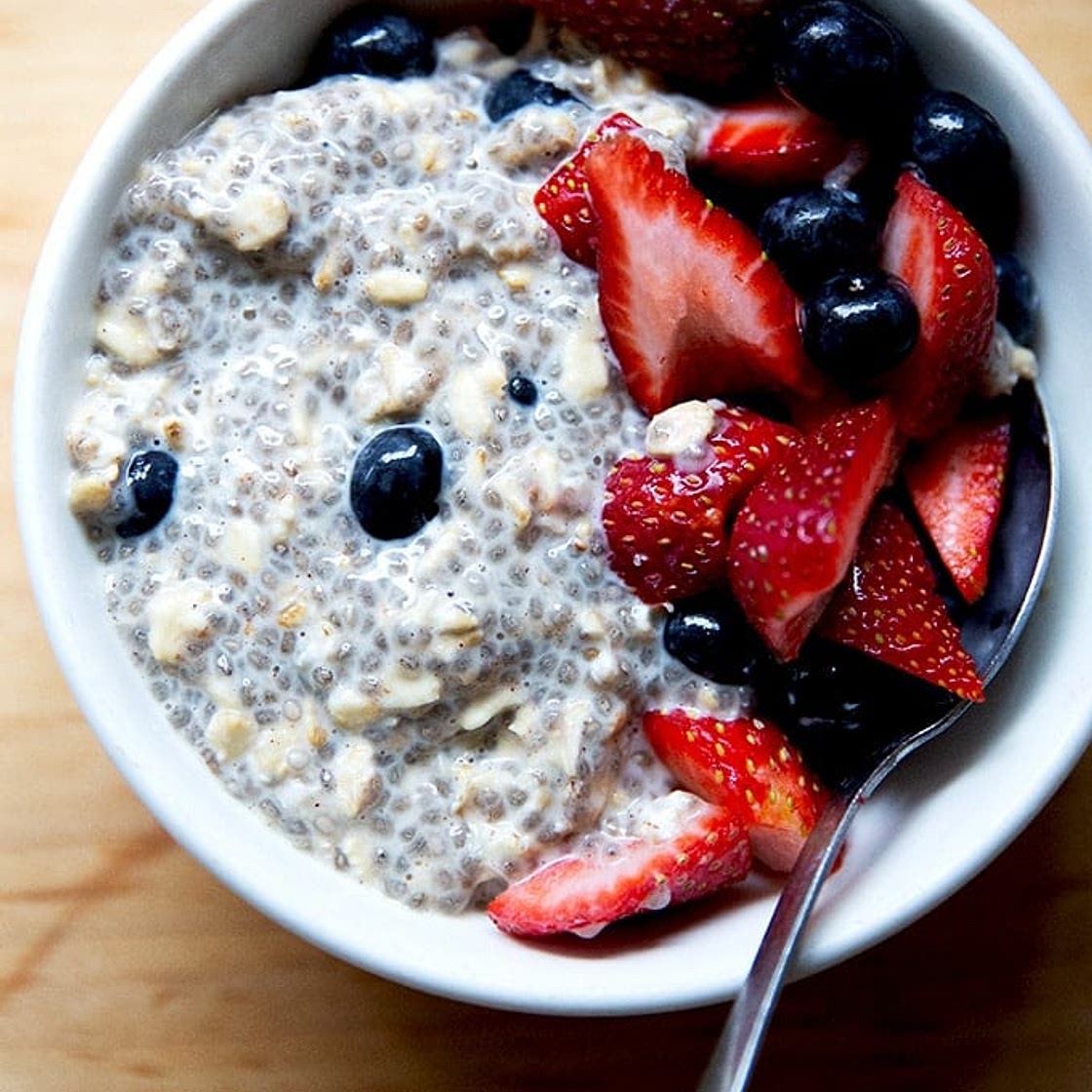 Overnight Chia Oats (Gluten-free, Dairy Free)