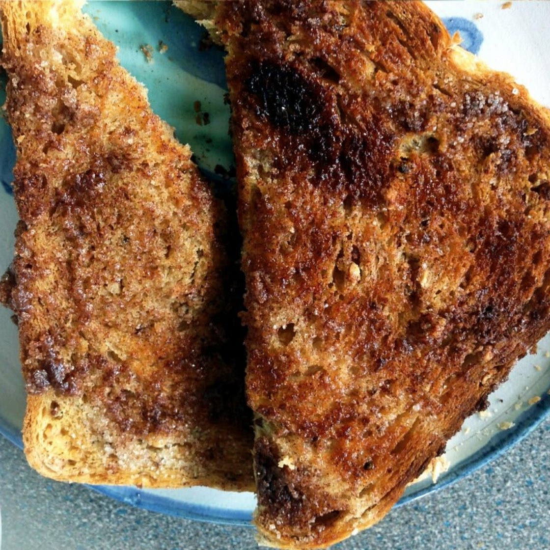 Cinnamon Toast for breakfast