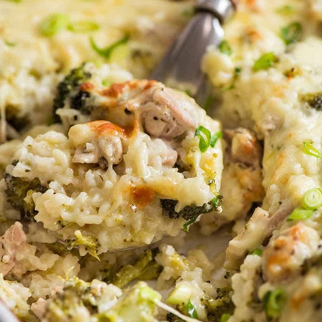 Emergency Chicken Rice Casserole