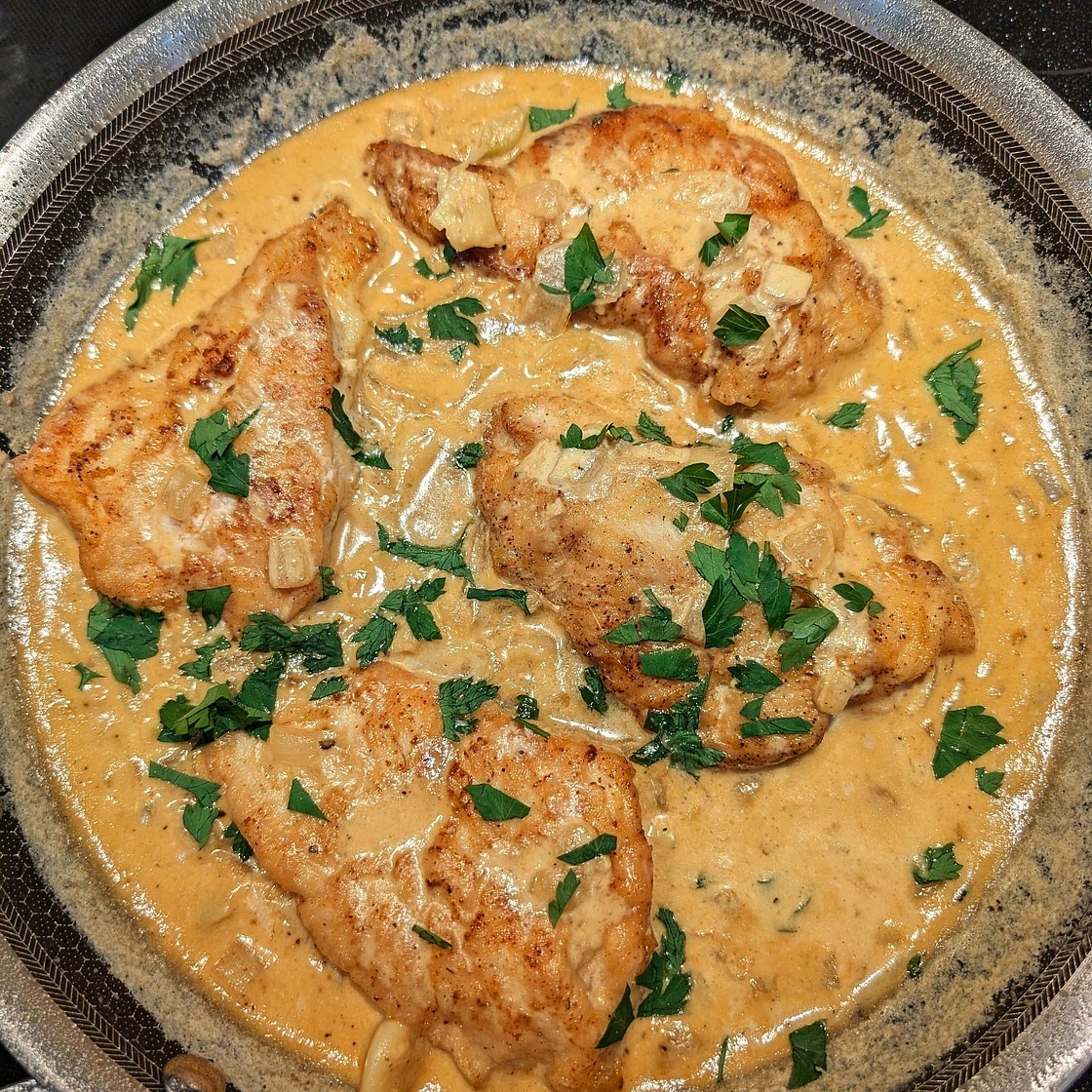 Creamy Garlic Chicken Breast Recipe
